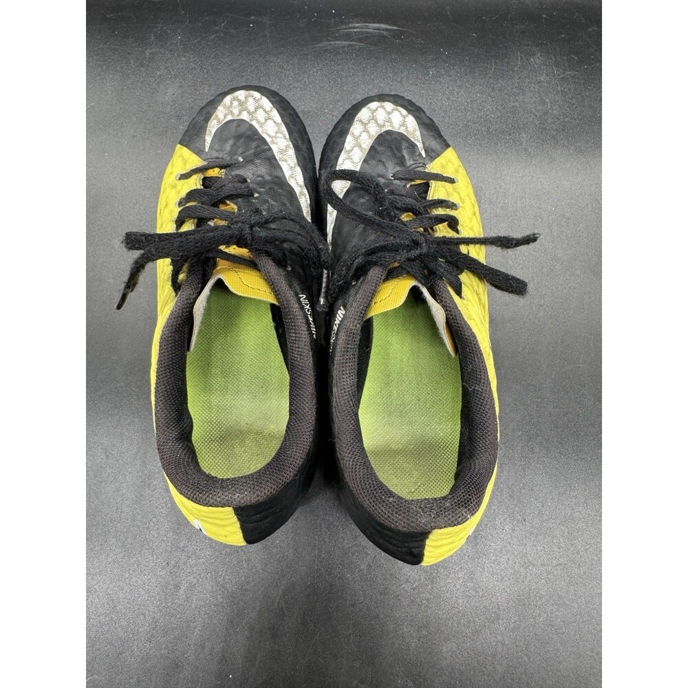 Nike Hypervenom Phelon 3 FG Soccer Cleat Youth Size 2.5Y Black/Yellow GUC - Picture 5 of 9
